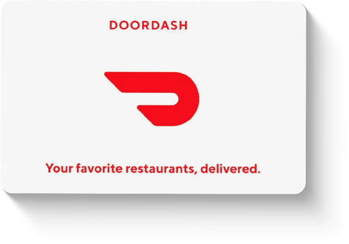 Doordash 2025 gift certificate